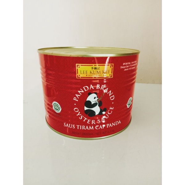 

Lee Kum Kee LKK 2.2kg kaleng (saos tiram cap panda)