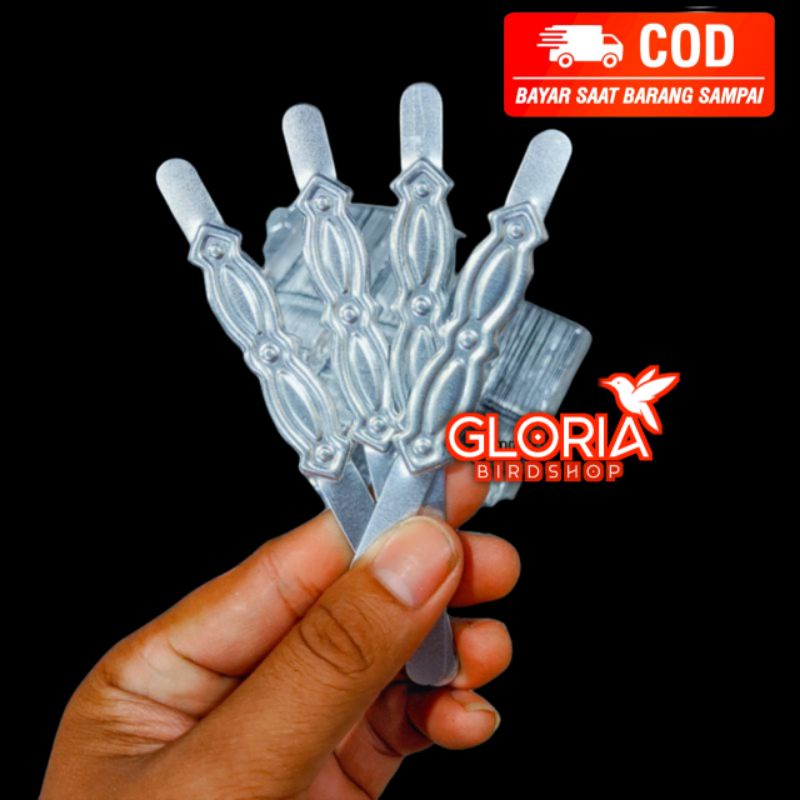 KLEM TEBOK SANGKAR BURUNG LOVEBIRD MURAI KLEM SANGKAR KANDANG MURAI LOVEBIRD DAN BURUNG KECIL 1 PCS