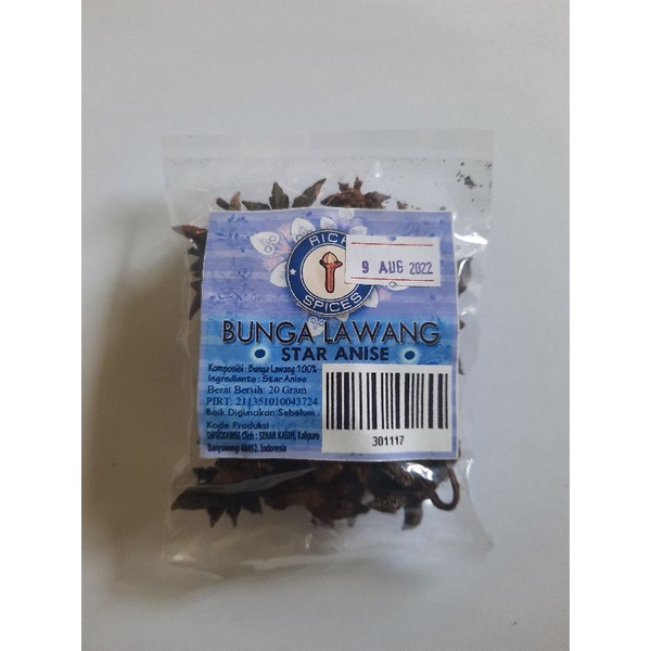 

Bunga Lawang Rich 20 gr star anise