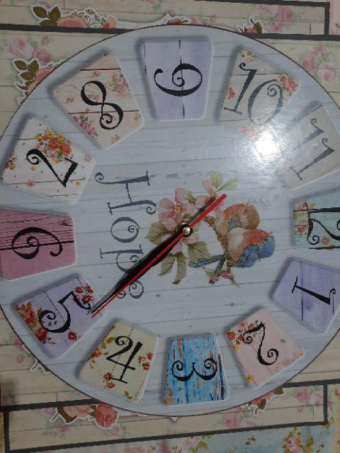 C2 1 Set Pajangan Dinding Kaligrafi Arab Allah Muhammad Ayat Kursi Motif Shabby Chic Free Bubble