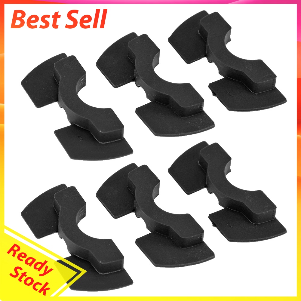 6pcs Electric Scooter Rubber Damping Pad for M365 Fork Shakeproof Cushions