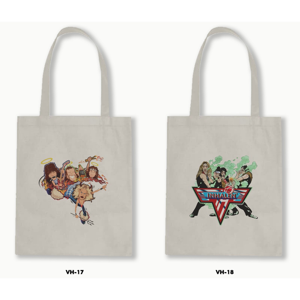 TOTE BAG BLACU - VAN HALEN 01