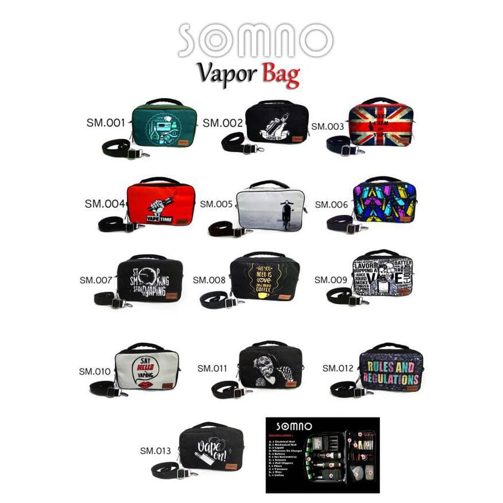 Vapor bag / tas vape catalog