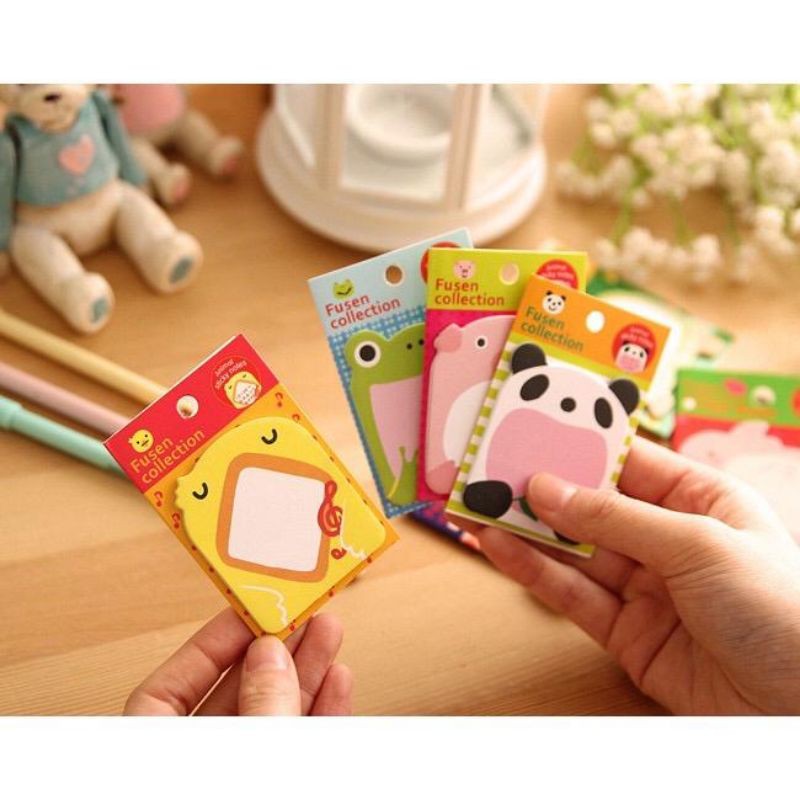 Note Sticky Animal Catatan Kecil Kertas Memo Mini