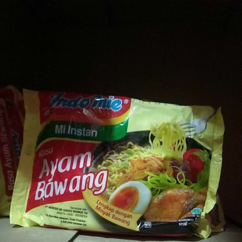 

indomie ayam bawang