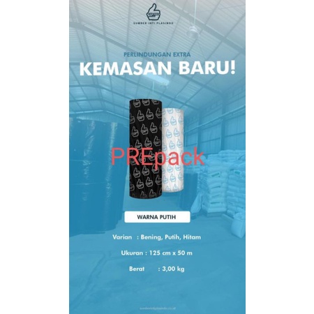 

bubble wrap roll 125cm X 50m berat 3kg