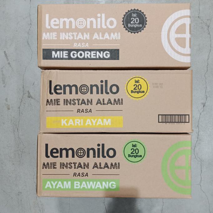 

Terlaris# Lemonilo Mie Varian Bisa Mix 1 Dus Isi 20 Mie