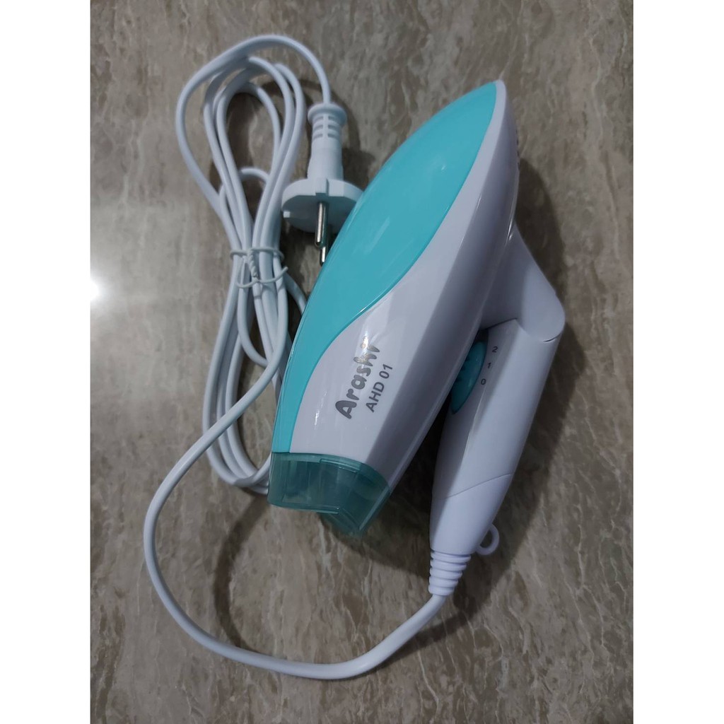 Hair Dryer ARASHI AHD 01/ Pengering Rambut Merek ARASHI AHD 01/ Pengering Rambut Travel Mini ARASHI