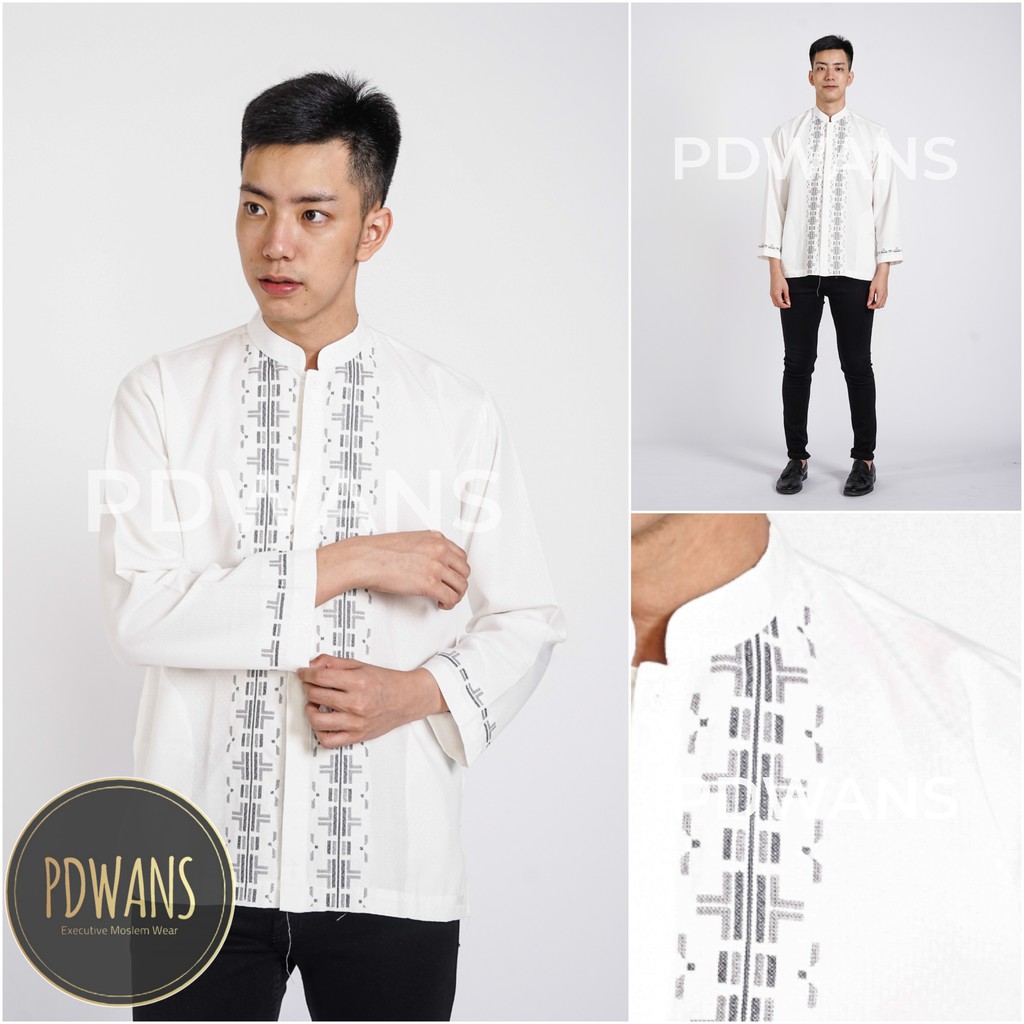 Harga Baju Koko Bordir Panjang Terbaik Pakaian Muslim Pria Fashion Muslim Agustus 2021 Shopee Indonesia