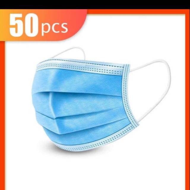 Masker 3 PLY ISI 50