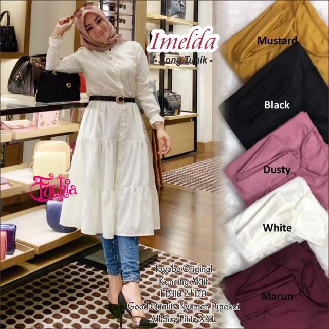 Imelda long tunik