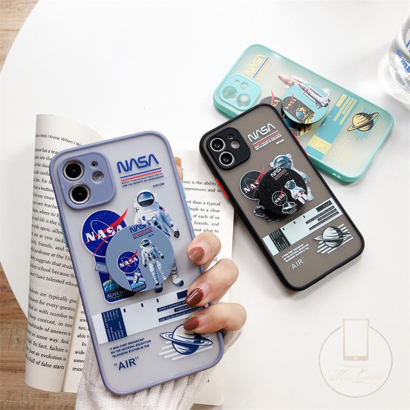 Case Pelindung Lensa Kamera Matte Desain Nasa Astronaut Untuk Iphone 11