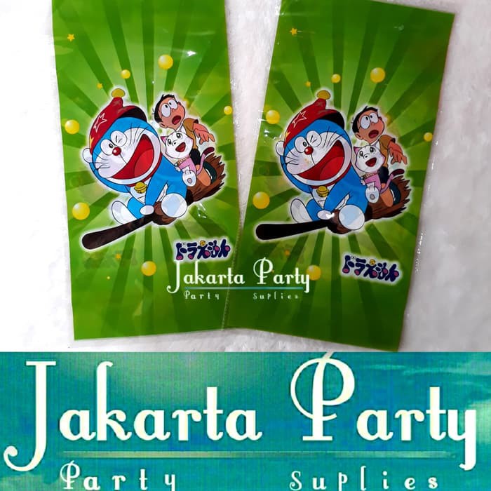 Plastik Snack Doraemon / Plastik Bingkisan Ulang Tahun Doraemon