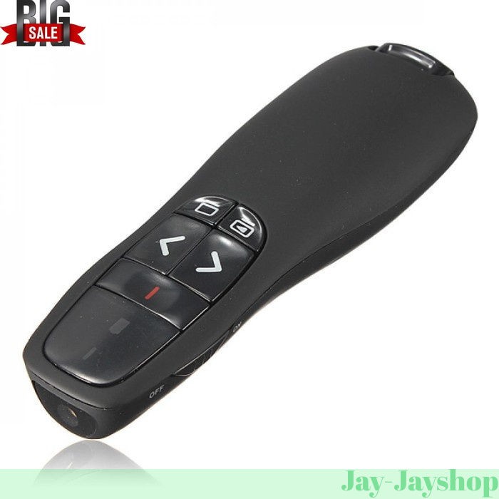 Remote Laser Presenter Wireless Pointer Merah 2.4Ghz LARIS