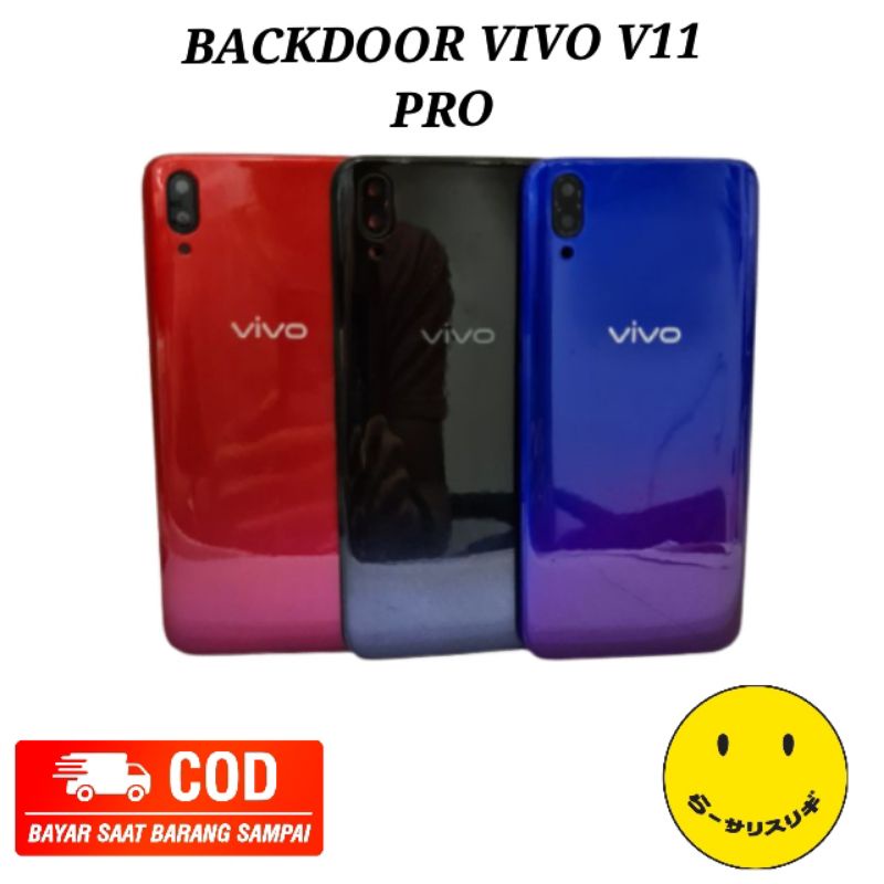 BACKDOOR BACKCOVER TUTUP BELAKANG CASING VIVO V11PRO ORIGINAL.
