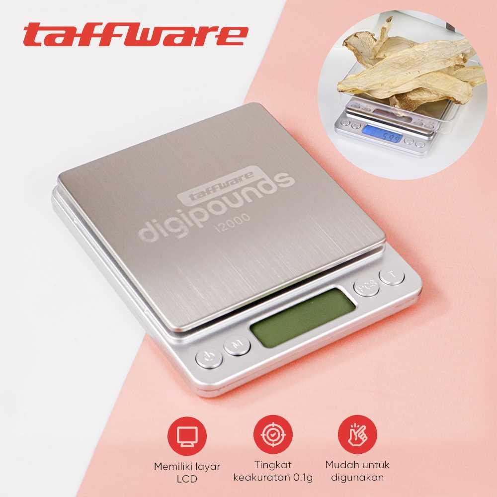 Taffware Digipounds Timbangan Dapur Mini Digital Scale - i2000