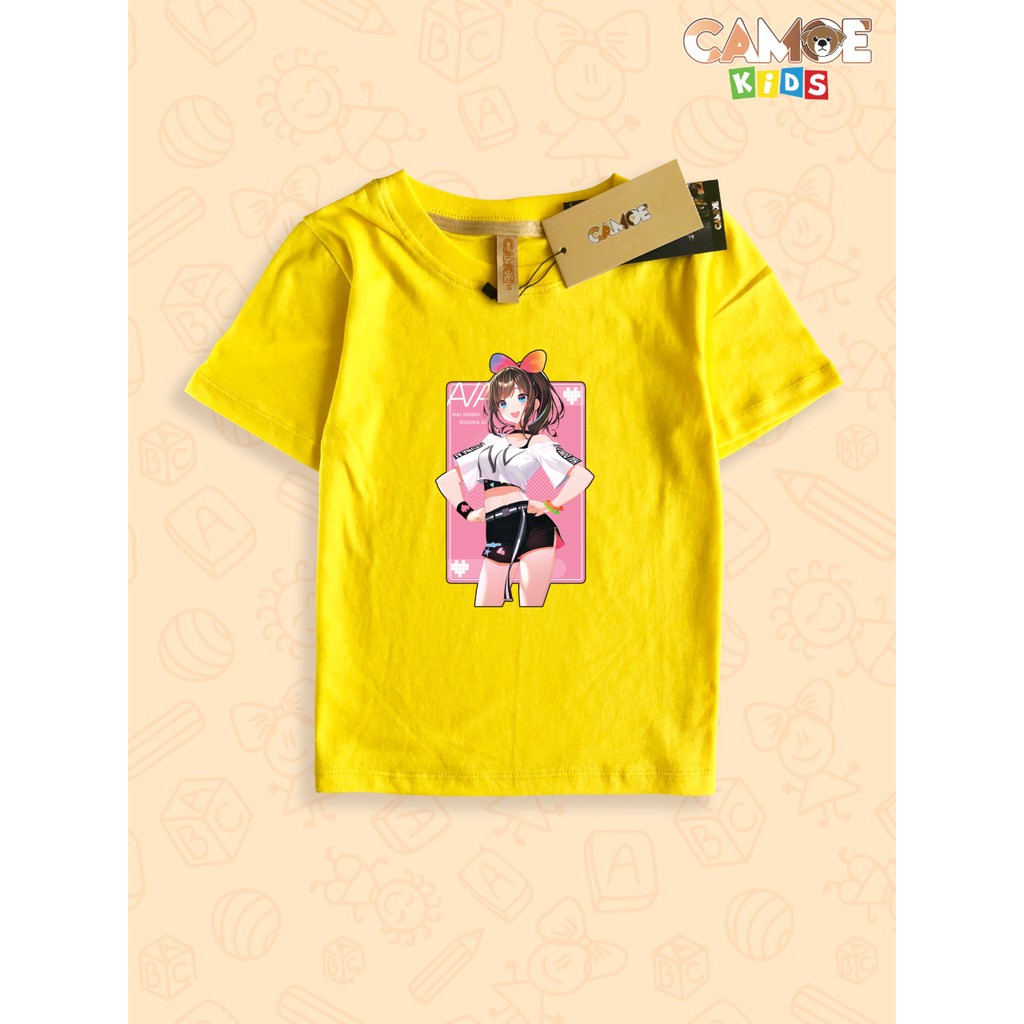 Kaos Anak KIDS vTuber Kizuna AI Hello World