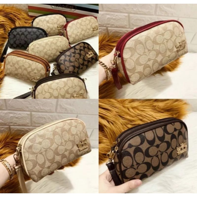 DOMPET WANITA 2 RUANG SERBAGUNA BAHAN SINTETIC