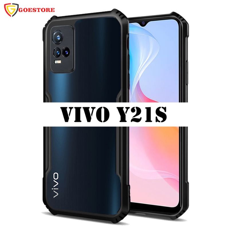 PROMO 4IN1 CASE VIVO Y21 Y21A Y21S Y33s Y33t Y21T V23 5G V23E V21 4G 5G Y16 Y35 Y22 (2022) Y20 Y12s Y20S G Y20G Y20S Y12A Y15 Y15s Y17 Y01 V20 V20se Soft Case Shockproof Transparant Casing