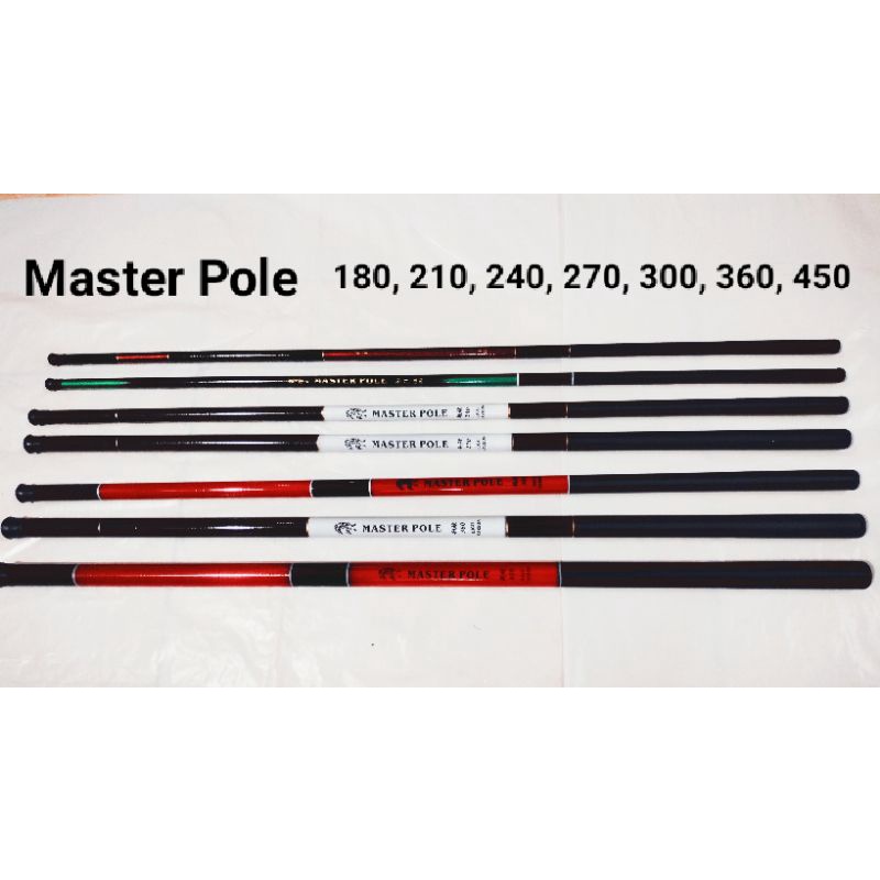joran tegek murah master Pole 180cm-540cm