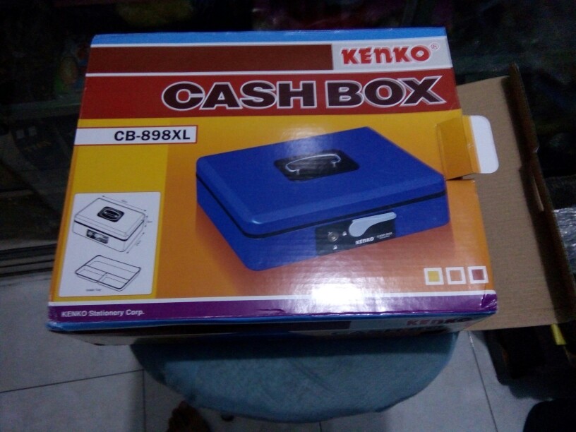 Cash Box Kenko Cb 898 Xl / Brankas Uang Perhiasan
