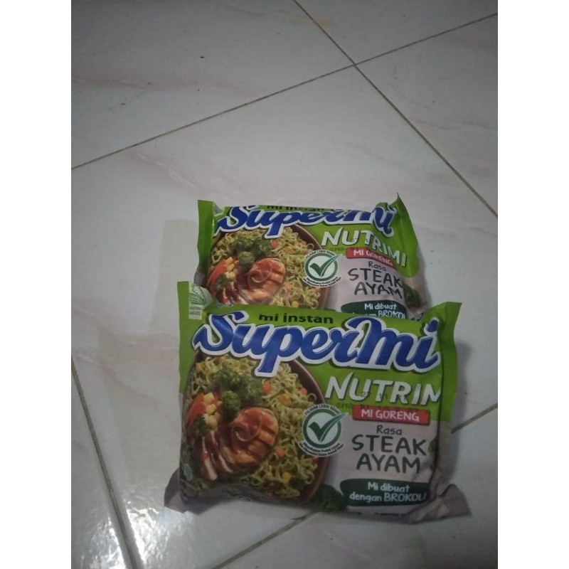 

Supermie Nutrimi Rasa Steak Ayam 80gr ❤