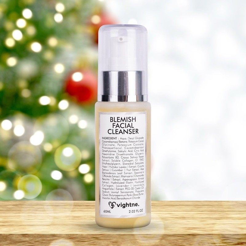 VIGHTNE BLEMISH FACIAL CLEANSER / FACIAL WASH VAVL BEAUTE / FREE GIFT