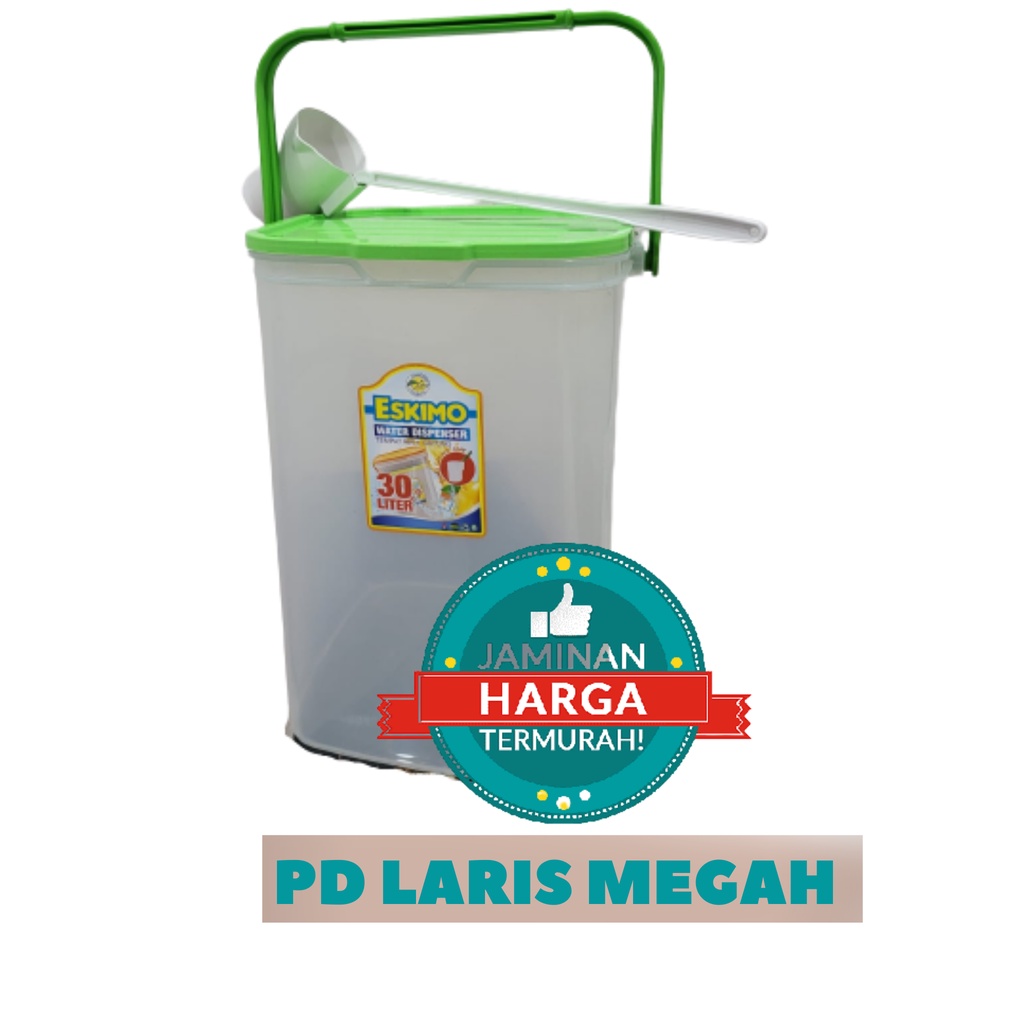 Drink Water Dispenser Jar Eskimo 30 Liter Tabitha / Container Es Buah