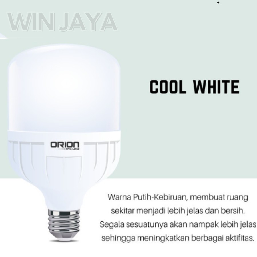 LAMPU ORION 35 WATT BOHLAM LED TABUNG JUMBO E27 COOL WHITE