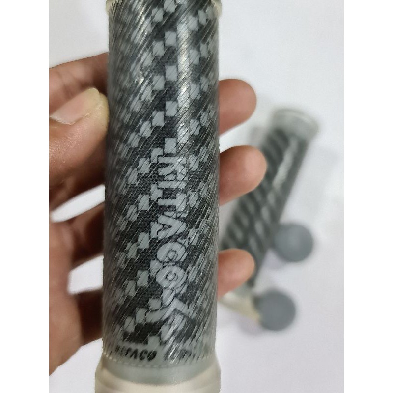 handgrip hanvat kitaco bulu karbon model harris / karet gas kitaco