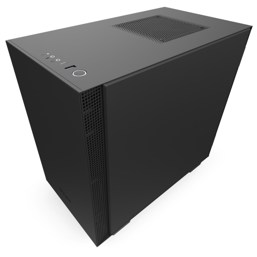 NZXT H210 MATTE BLACK - MINI ITX SIDE TEMPERED GLASS