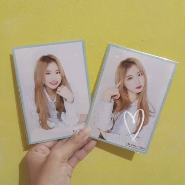 izone iz*one chaeyeon PP raw photo print