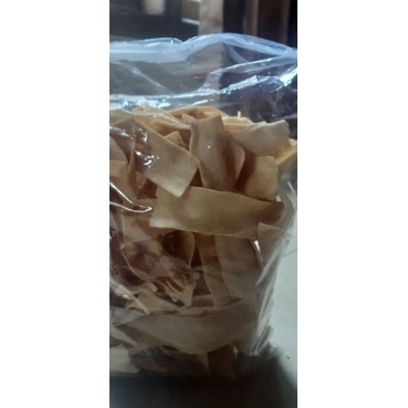 

Kerupuk Solondok Pedas Manis Opak Slondok Mentah Kemasan -+230gr Grade A