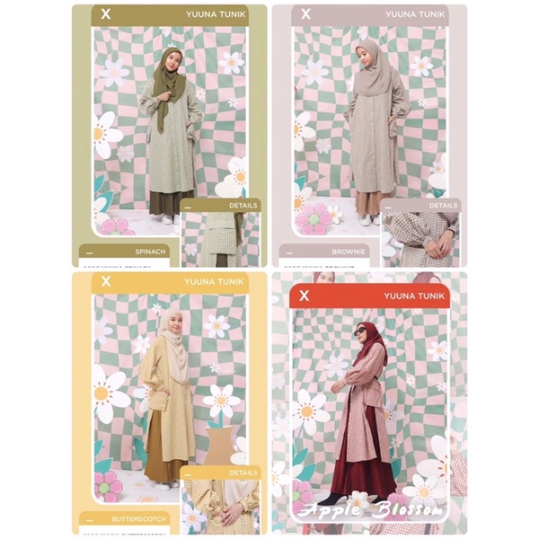 READY STOCK YUUNA TUNIK LBYLCB