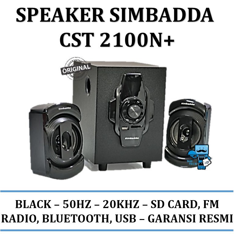 Speaker Simbada CST 2100N PLUS -  Bluetooth, FM Radio, USB