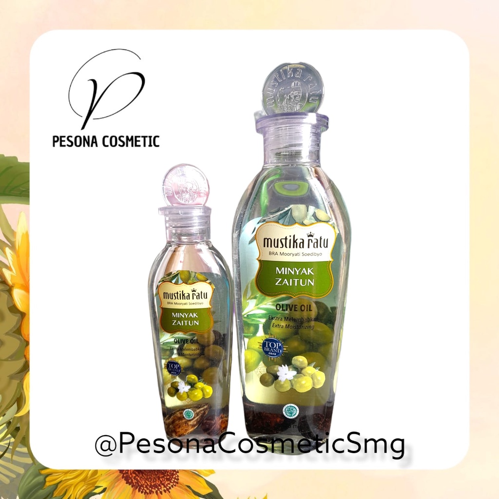 MINYAK ZAITUN ORIGINAL MUSTIKA RATU 75ML & 175ML / MUSTIKA RATU MINYAK ZAITUN