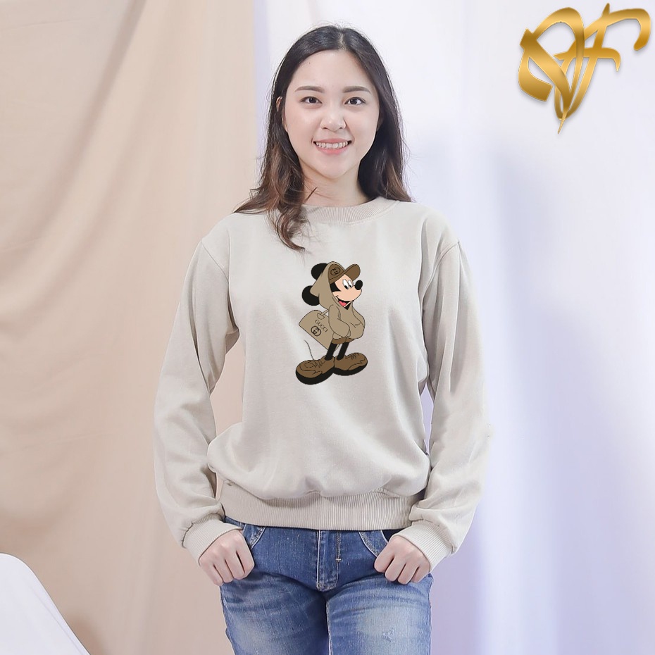 Sweater Mickey Mouse Bag Gucci Iconic| Sweater Wanita &amp; Pria Terbaru | Dhea fashion