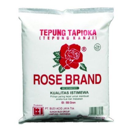 

Tepung Tapioka Rose Brand 500gr