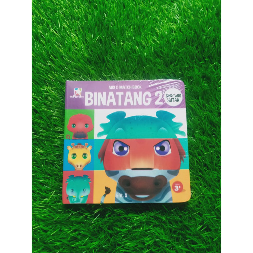 Mix & match book - binatang 2