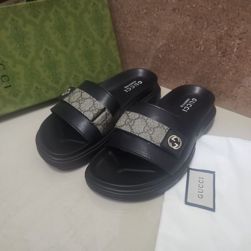 sandal pria gc mirror sendal cowok selop slippers men