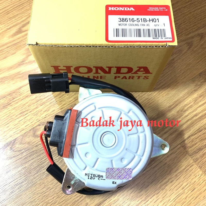 MOTOR FAN AC MOTOR COOLING FAN AC HONDA HRV MITSUBA