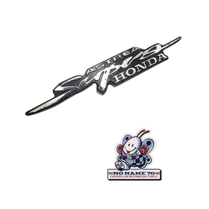 emblem emblim dasi dada honda supra x 100