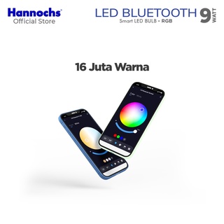 Jual Hannochs Smart Led Bulb Bluetooth W Rgb Juta Warna Indonesia