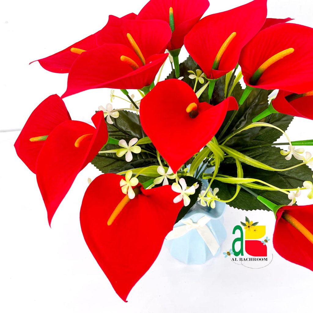 ANTHURIUM BELUDRU K18-AB B8232 BUNGA ARTIFICIAL