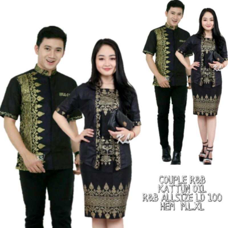 GROSIR BATIK LUSIANA COUPLE RNB SPAN PRADA