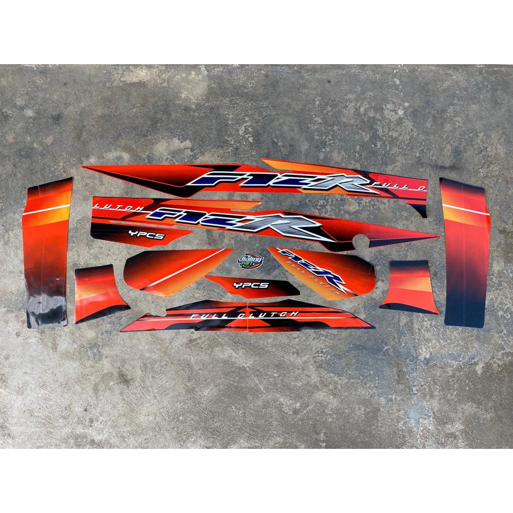 Sticker Lis Striping Yamaha Fiz R Tahun 2003 Striping stiker sticker lis list Yamaha Fiz R f1z r 03 