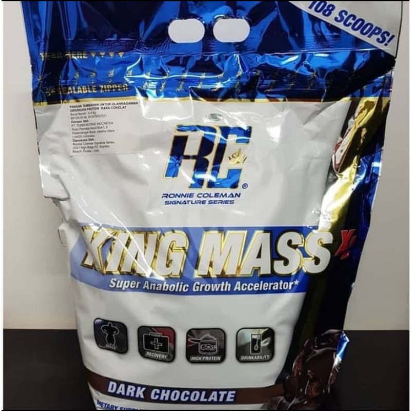RC King Mass Ronnie Coleman King Mass susu fitnes suplemen fitnes