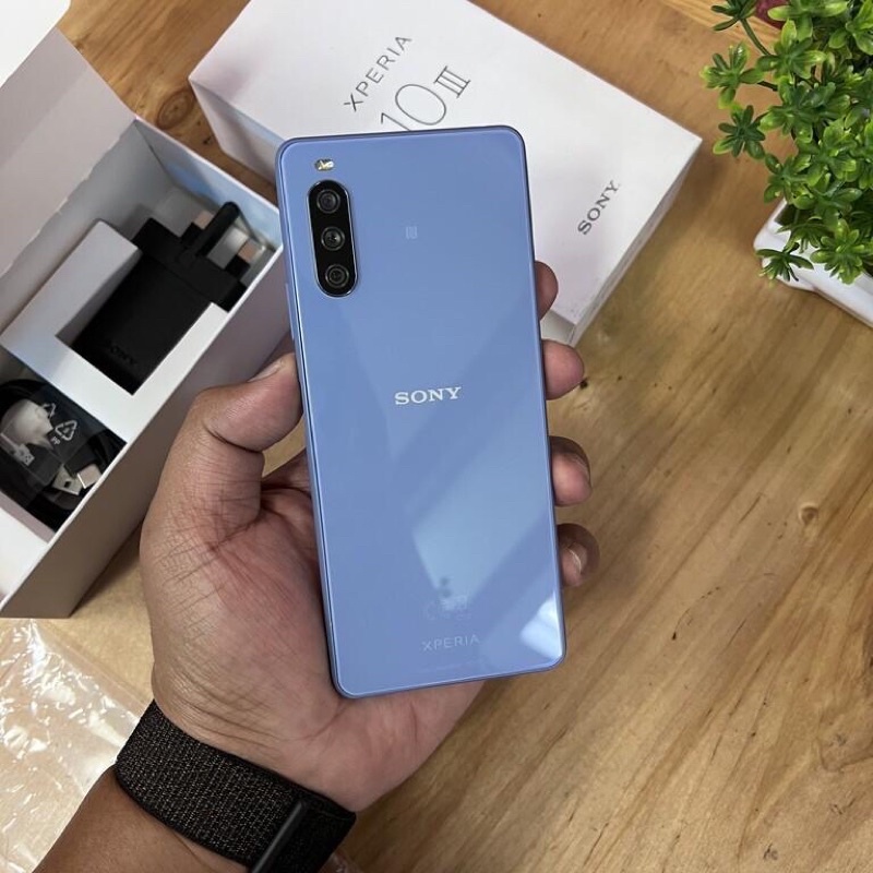 Sony xperia 10 iii mark 3 6/128GB Blue Super Mulus perfect Global Dual sim Full Ori