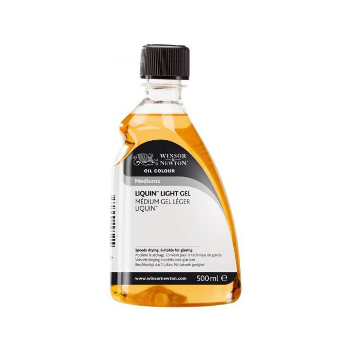 

WINSOR & NEWTON LIQUIN LIGHT GEL 500ML OIL PAINTING MEDIUMS