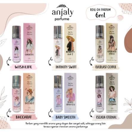 parfume anjaly roll on 6 ml